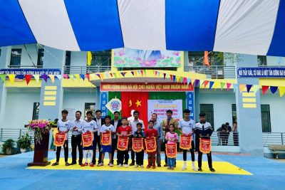 Hội khỏe Phù Đổng trường TH&THCS Sơn Tinh năm 2023