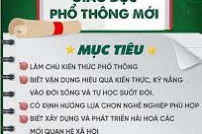 Chương trình Giáo dục phổ thông 2018